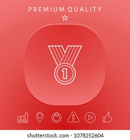 Medal line Icon 
