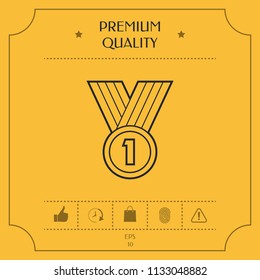 Medal line Icon 