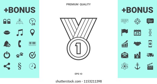 Medal line Icon 