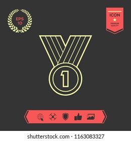 Medal line Icon 