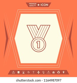 Medal line Icon 
