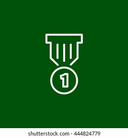 medal line icon