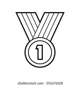 Medal line Icon 