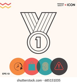 Medal line Icon 