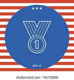 Medal line Icon 