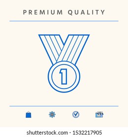 Medal line Icon . Graphic elements for your design