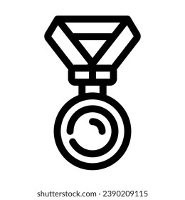 Medaillenzeilensymbol - Einzelsymbol, Vektorgrafik