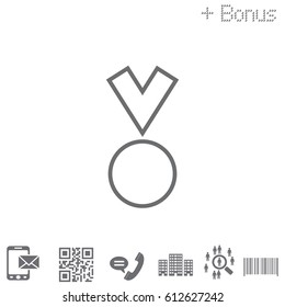 Medal line Icon in trendy