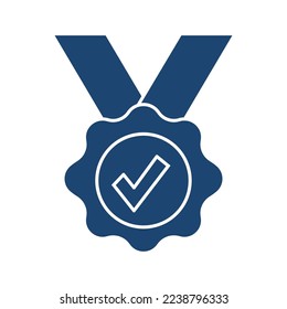 Medal line universal icon ui ux element sign.