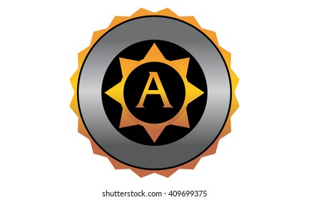 Medal Military Letter A