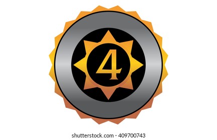Medal Military Number 4