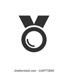 medal monochrome icon