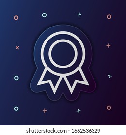 Medal nolan button icon. Simple thin line, outline vector of web icons for ui and ux, website or mobile application