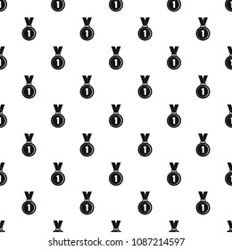 Medal pattern vector seamless repeating for any web design