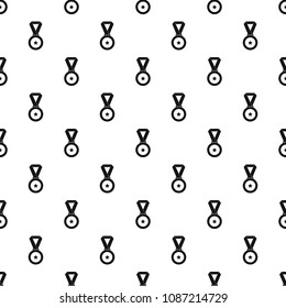 Medal pattern vector seamless repeating for any web design