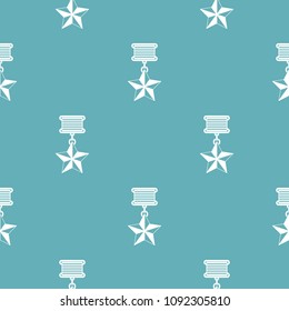 Medal pattern vector seamless repeating for any web design