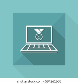 Medal prize - Vector icon for computer website or application
