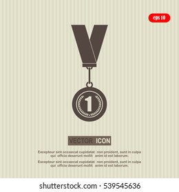 Medal, reward, icon