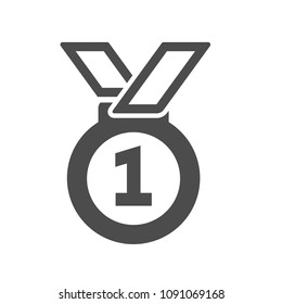 medal with ribbon icon