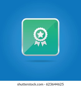 Medal With Ribbons Icon