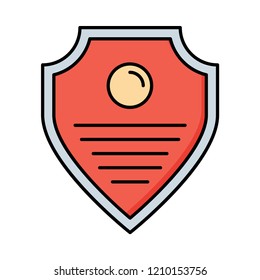 medal  shield  award 