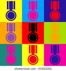 Medal sign