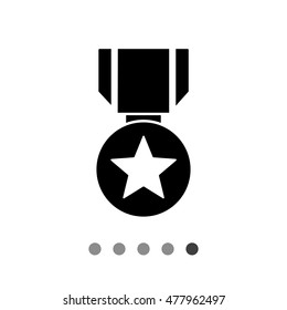 Medal simple icon