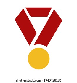 Icono simple de Madel, ilustración vectorial de imágenes prediseñadas