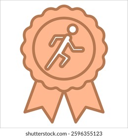 Medal Simple Icon Vector Concept