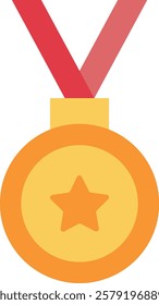 A medal is a small, typically circular metal object awarded for achievement or recognition. It is often presented in sports, military service, or competitions, symbolizing accomplishment and honor.