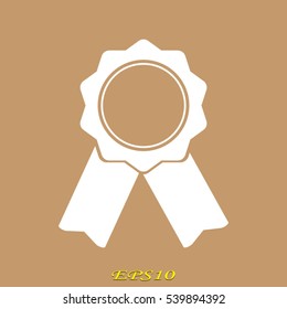 medal, stamp, icon, vector illustration EPS 10