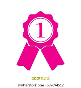 medal, stamp, icon, vector illustration EPS 10