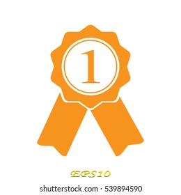medal, stamp, icon, vector illustration EPS 10