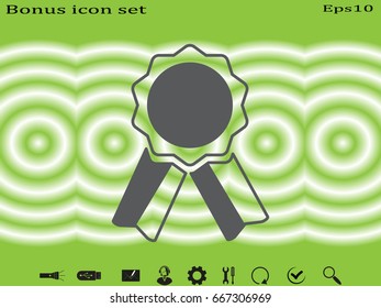 medal, stamp, icon, vector illustration eps10