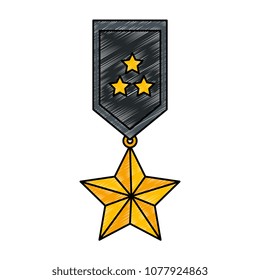 medal with stars award