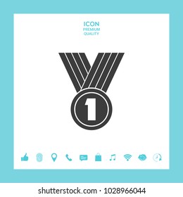 Medal symbol Icon