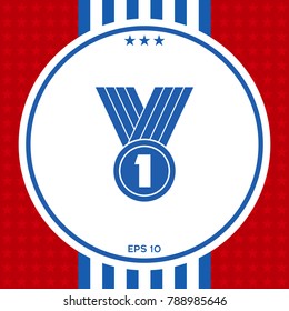 Medal symbol Icon