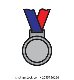 Medal symbol vector
