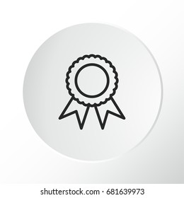 medal thin line icon