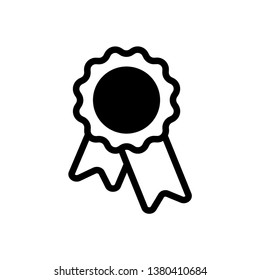 Medal Trophy Icon Vector