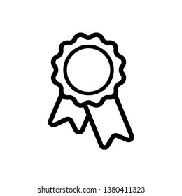 Medal Trophy Icon Vector