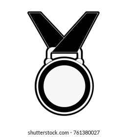 Medal trophy symbol