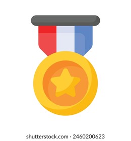 Medal vector design, ready for premium use, editable icon