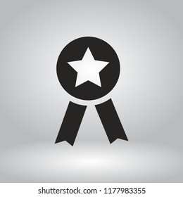 medal vector icon 10 eps