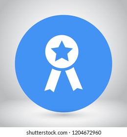medal vector icon 10 eps