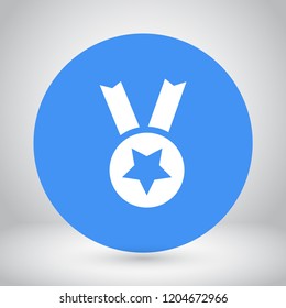 medal vector icon 10 eps