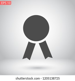 medal vector icon 10 eps