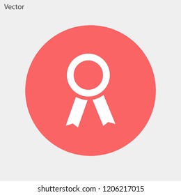 medal vector icon 10 eps