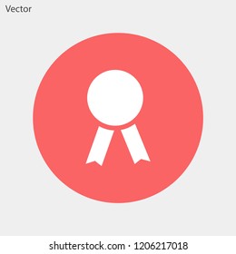 medal vector icon 10 eps