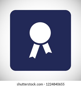medal vector icon 10 eps